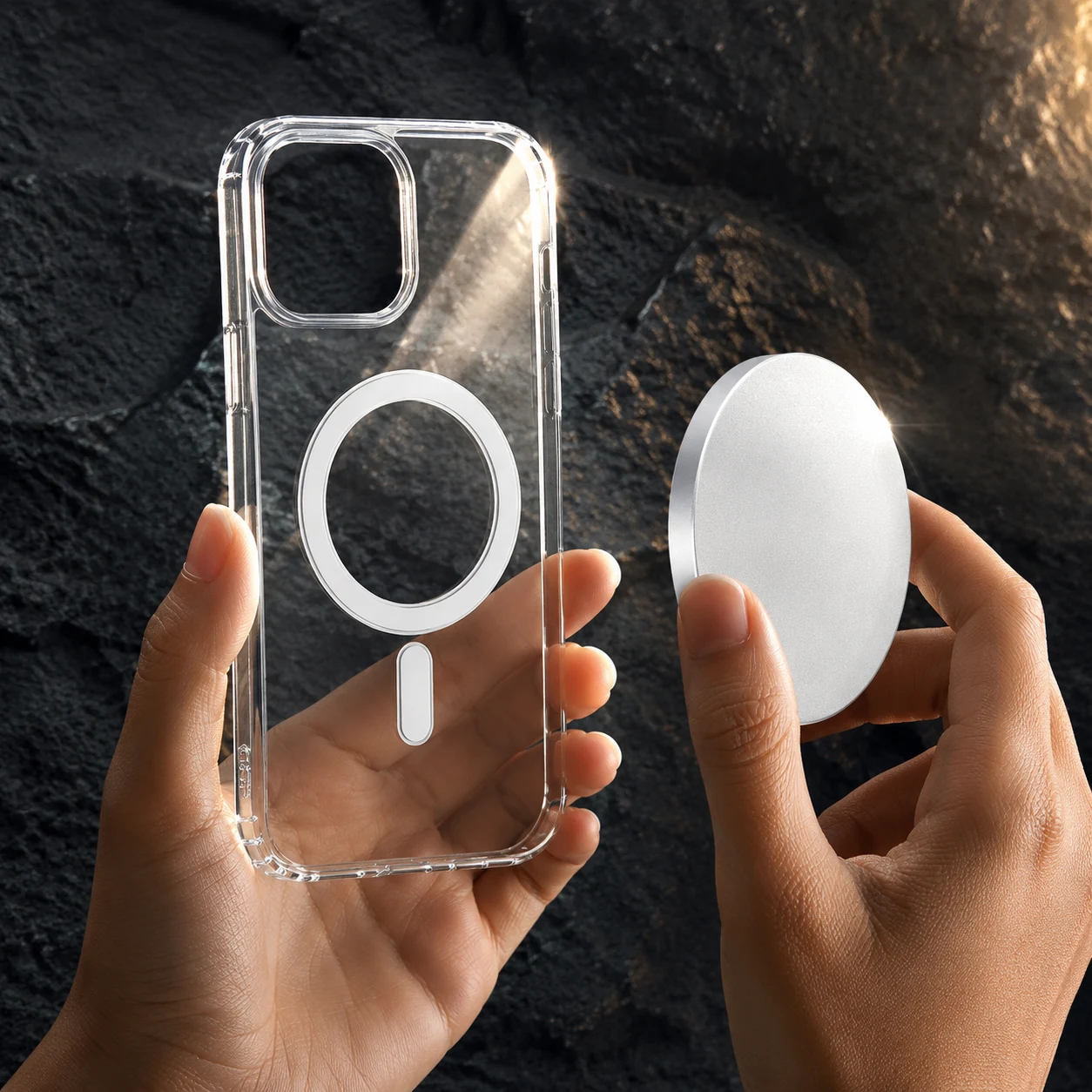 Këllëf transparent MagSafe për iPhone 16 Pro Max